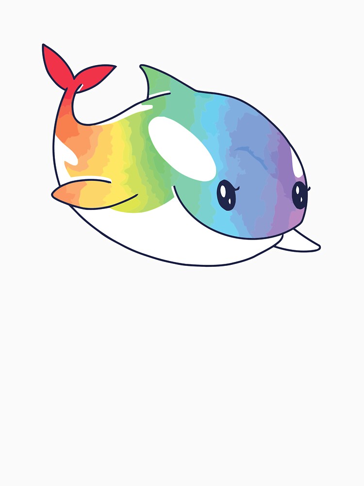 rainbow whale by zaher97