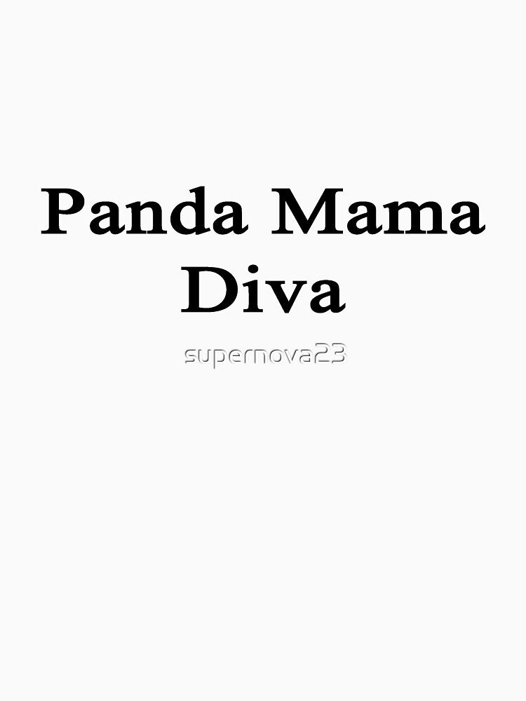 Panda Mama Diva by supernova23