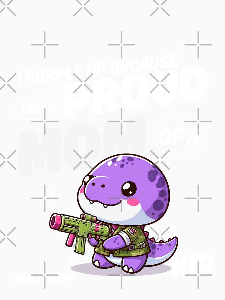 Purple up : Proud Mom of a Military Kid by Peerless-Prime