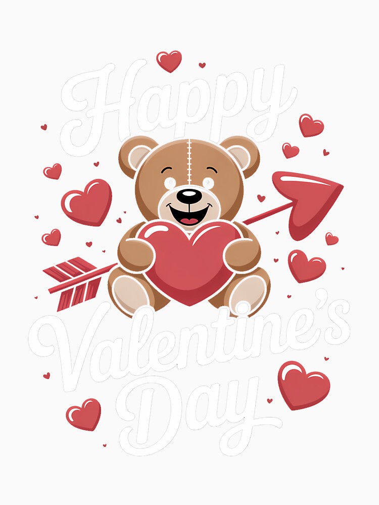 happy valentines day cute valentine by EllenJast