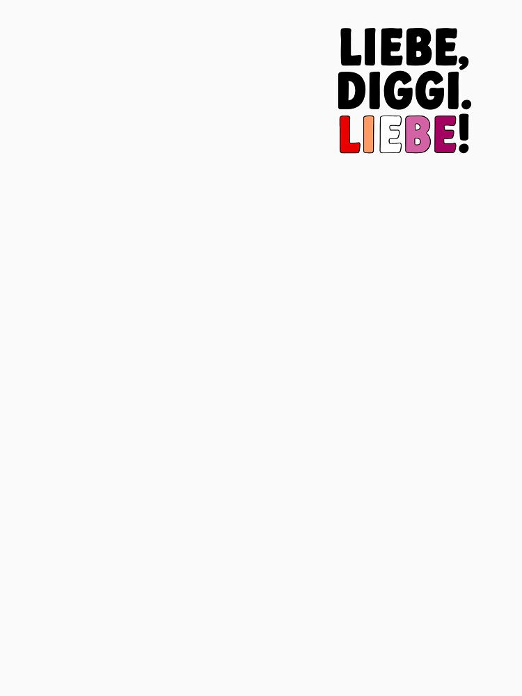 LOVE – Lesbian Pride Typography | LGBTQ+ Statement Design by klebtgut
