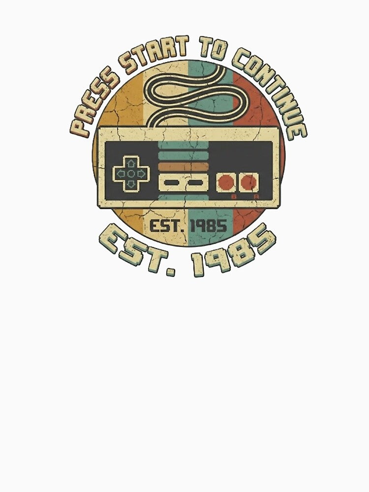 Retro Gaming Controller Design (vintage gamer) by guitarchalk