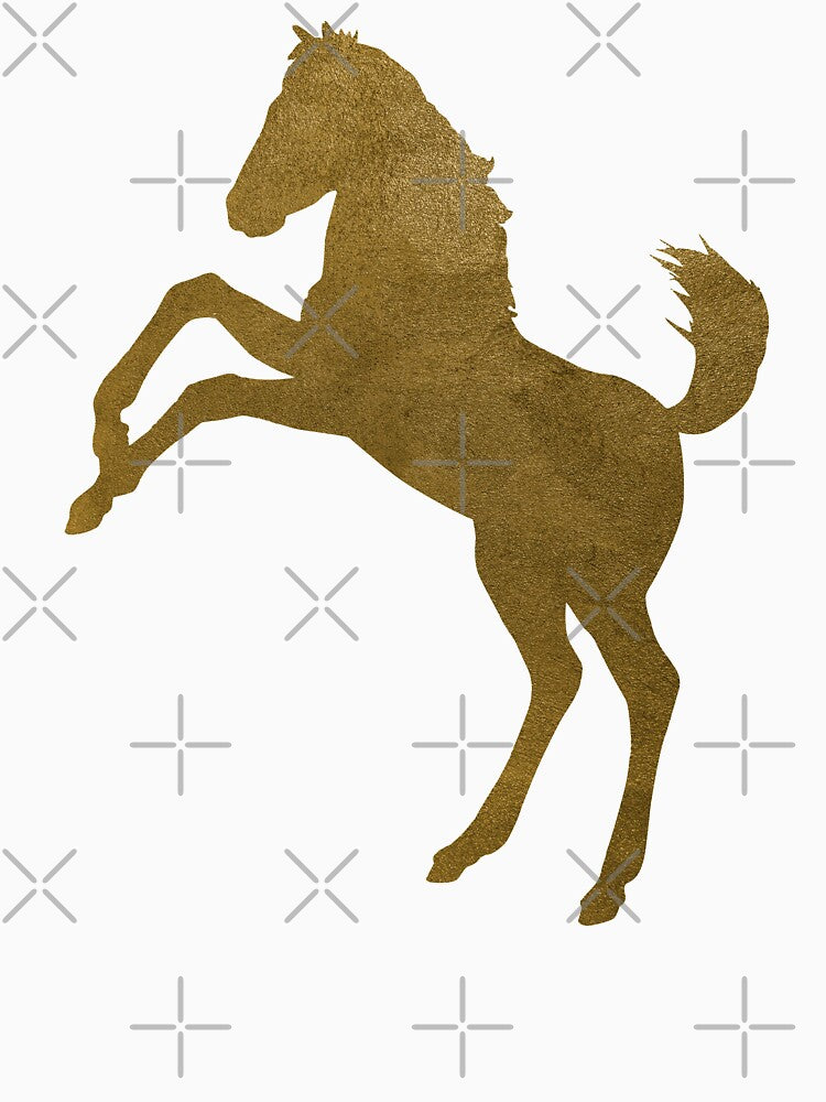 Copy of Golden Mustang Horse by SoccaTamam