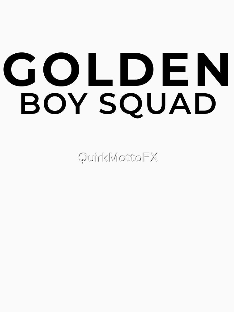 Golden Boy Squad - Retriever Dog Dad Crew Gift Shirt by QuirkMottoFX