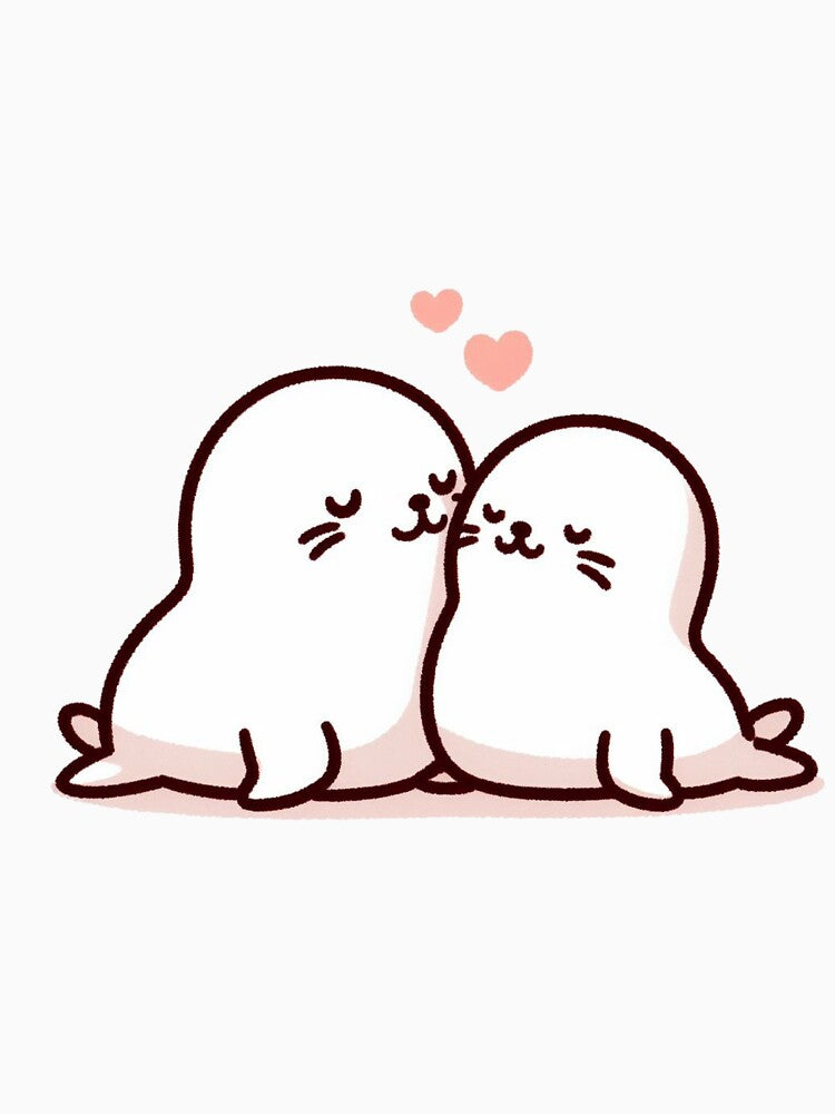 Seal Couple Valentine's Day by LemuellTrends