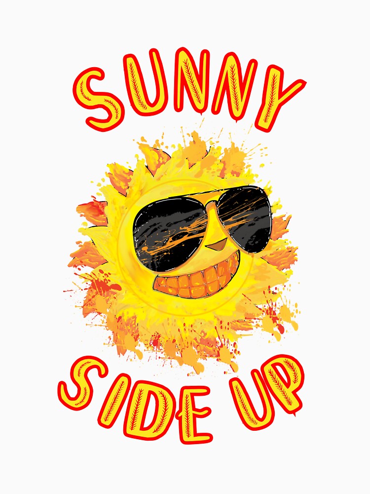 Sunny Side Up Sun with Aviation Glasses by CoreyCore