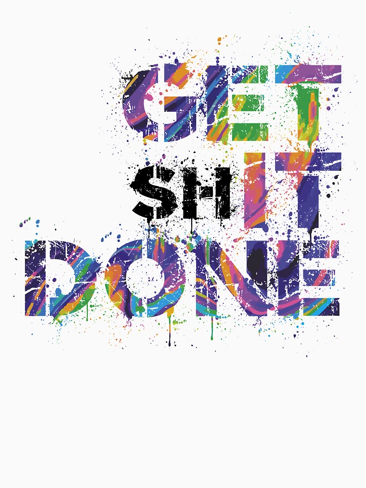 get it done cool typography gen z by Aimen  Toor