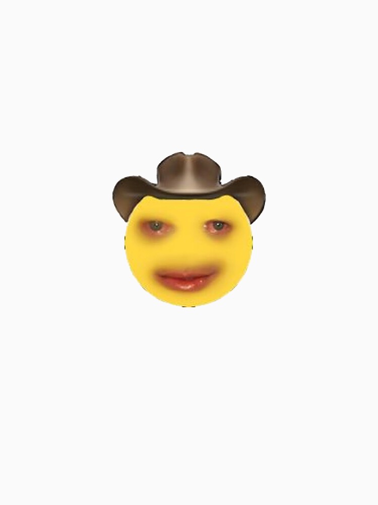 crying cowboy emoji by banana ban
