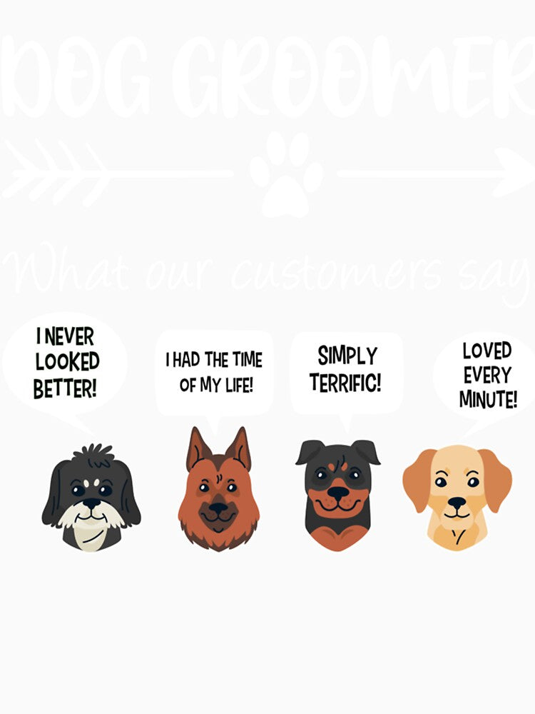 Dog Groomer Gift Funny Dog Grooming Salon Dog Salon by Realmuto