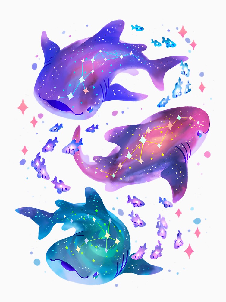 Cosmic Whale Shark by AlayneLenore