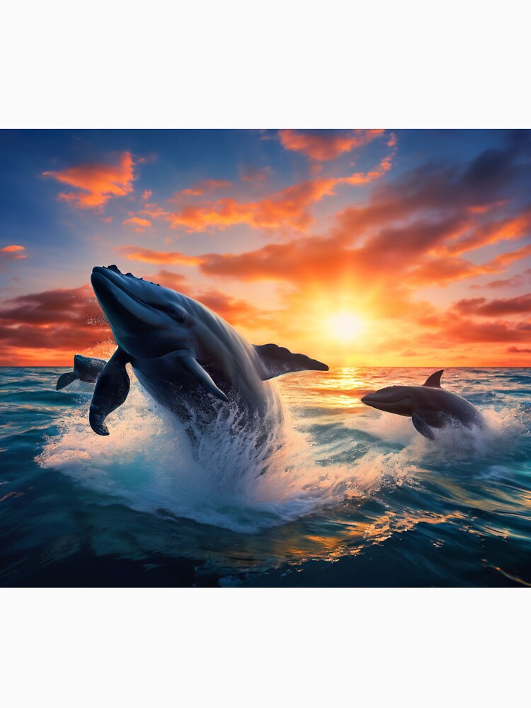 Whales, the mischievous players of the ocean by Collection de trésors