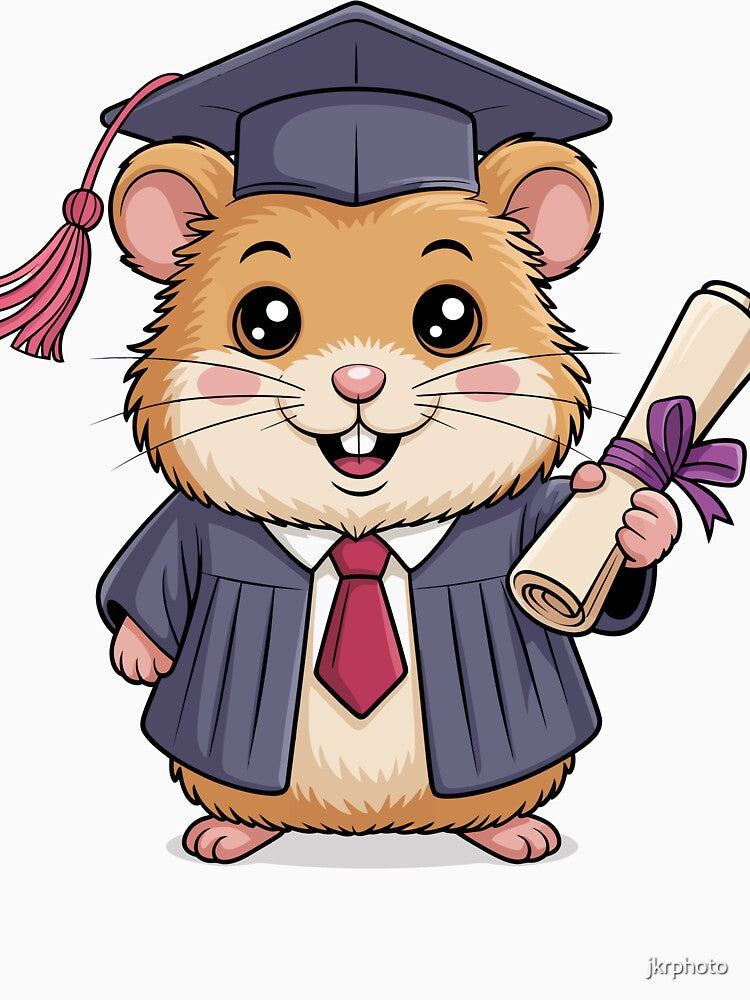 Graduating Hamster by jkrphoto