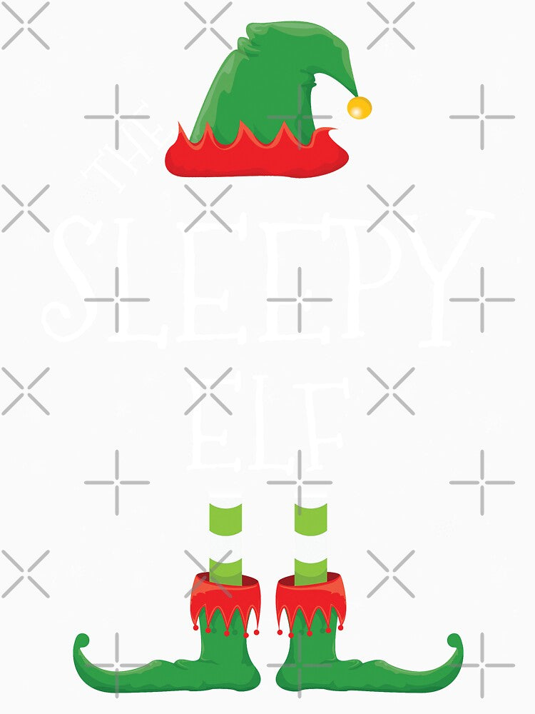 Sleepy Elf Family Matching Christmas Group Funny Gift by DavisHasari