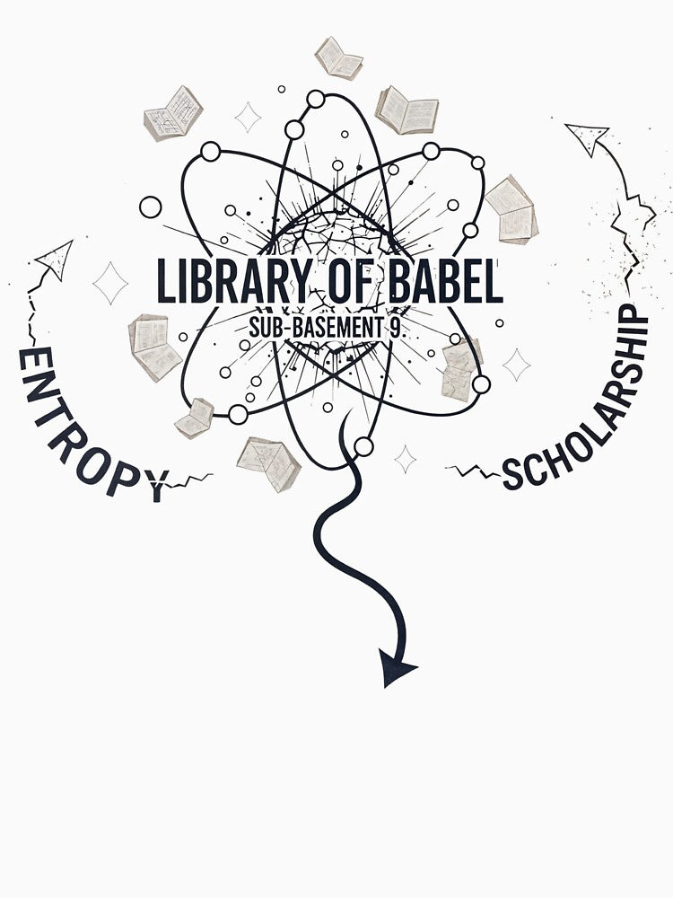 Library of Babel - Sub-Basement 9 | Dark Academic Chaos by Fruit-Fletcher