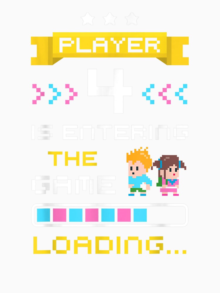 2nd Time Gaming Pregnancy Announcement Gamer Cute New Baby by AgnesGeller