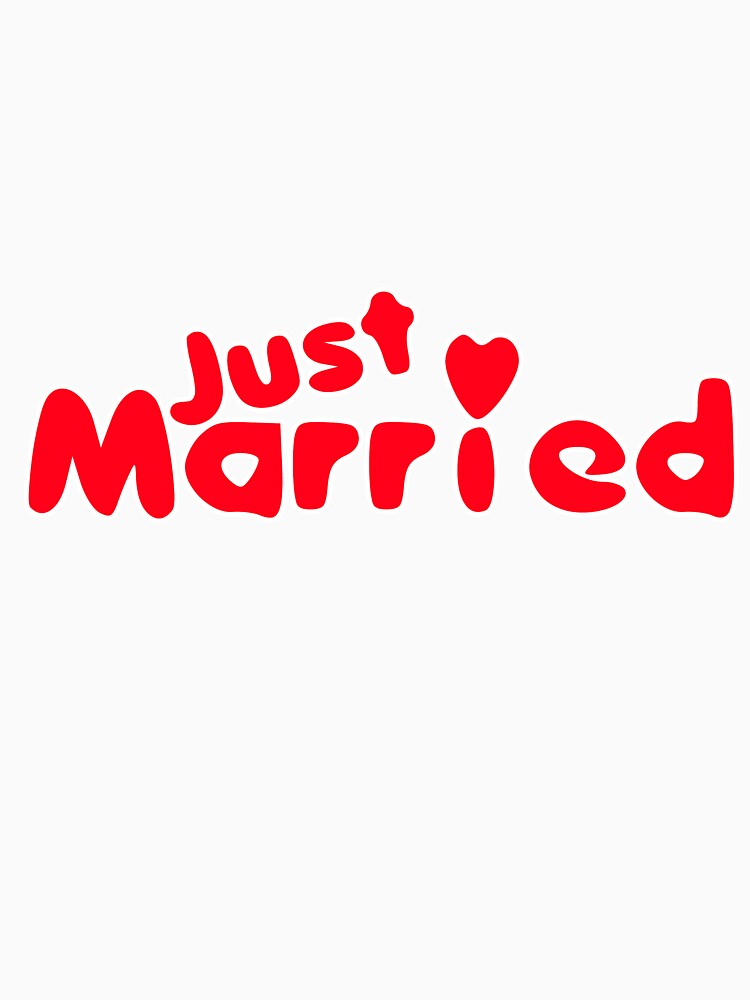 Just Married Couple Shirt by kyuzki