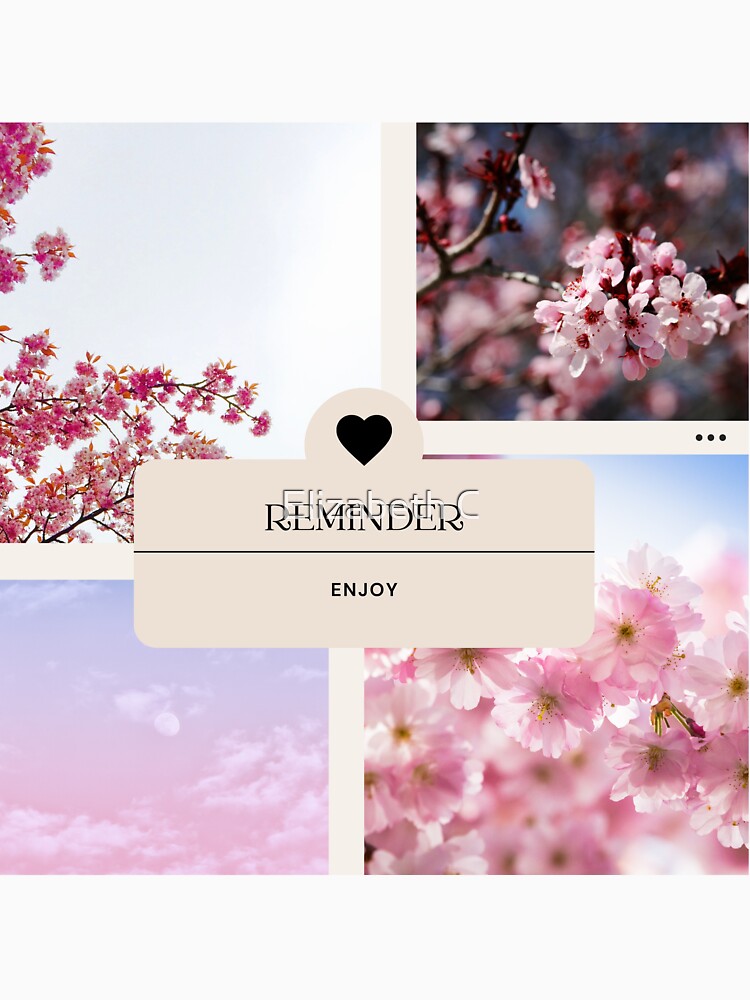 Reminder enjoy spring by ElizabethCoelho