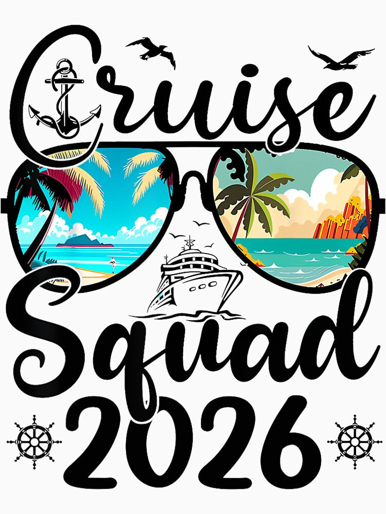Cruise Squad 2026 Summer Vacation Family Matching Cruise by juniaheneili