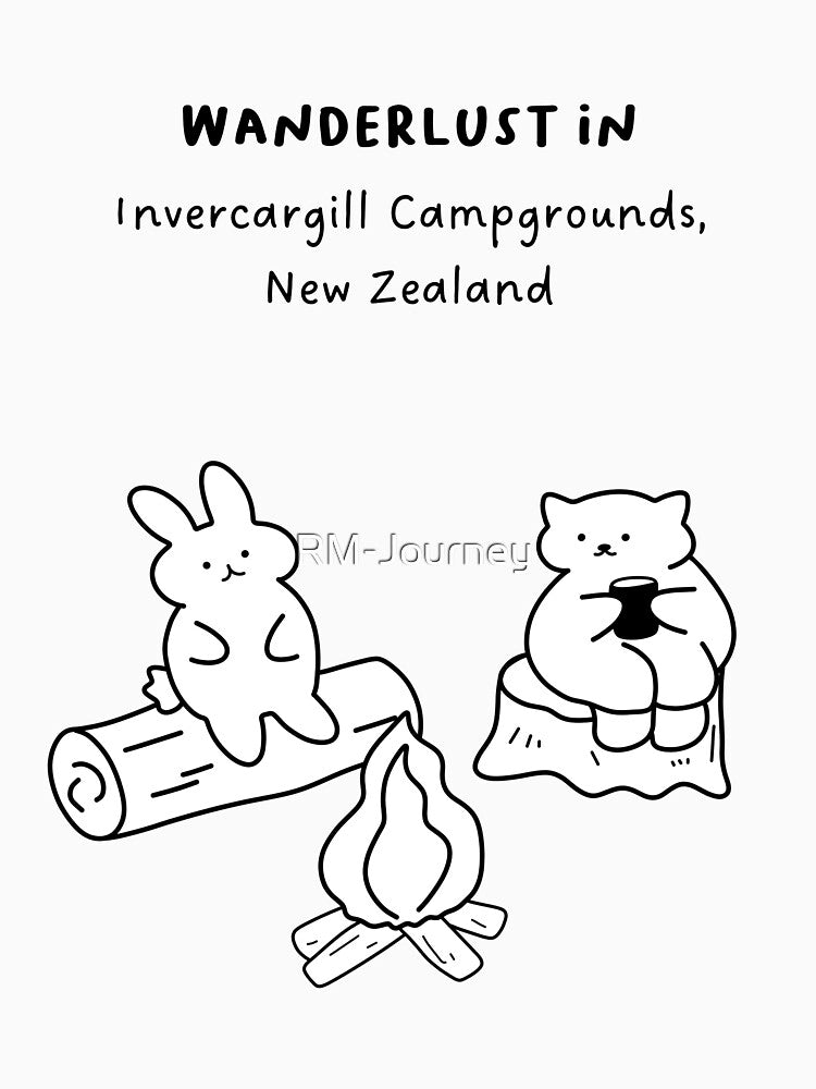 Wanderlust in Invercargill Campgrounds, New Zealand by RM-Journey