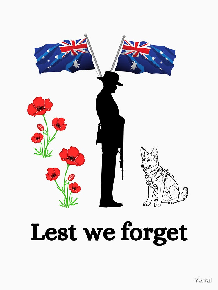 Anzac dog by Yerral