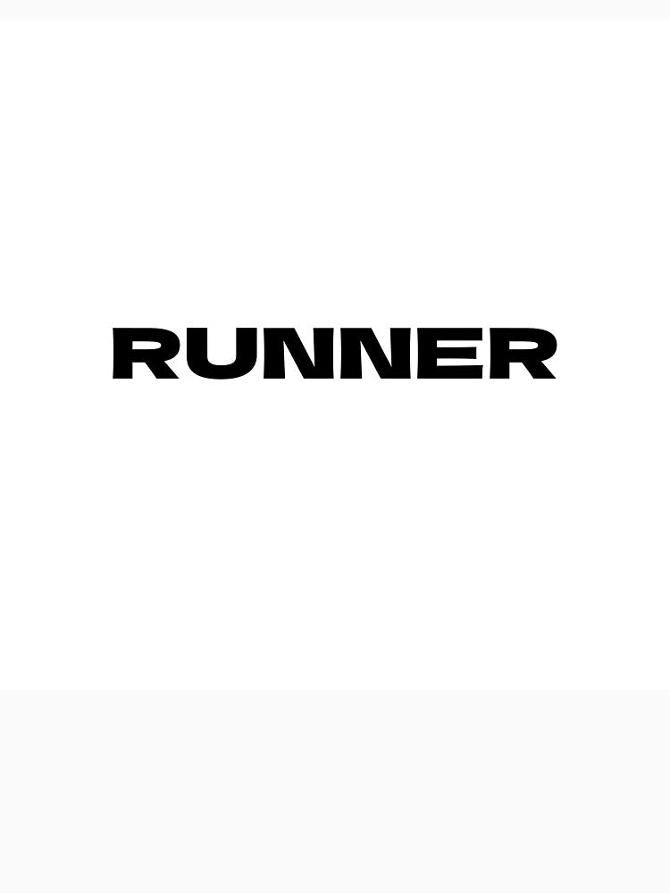 RUNNER – Running Tee | Uncle Jichuan by Uncle-Jichuan
