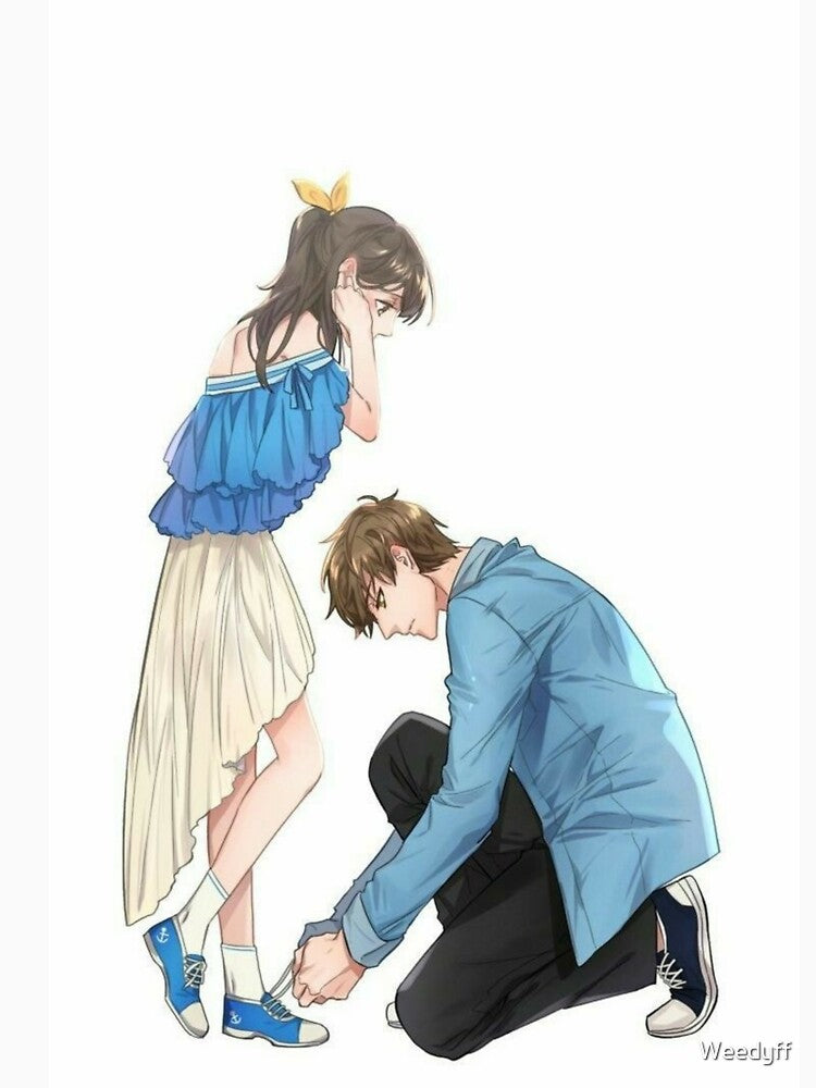 Anime couple by Weedyff