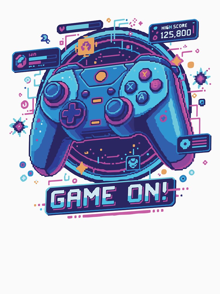 GAME ON! Joystick Gamer by jhowdw