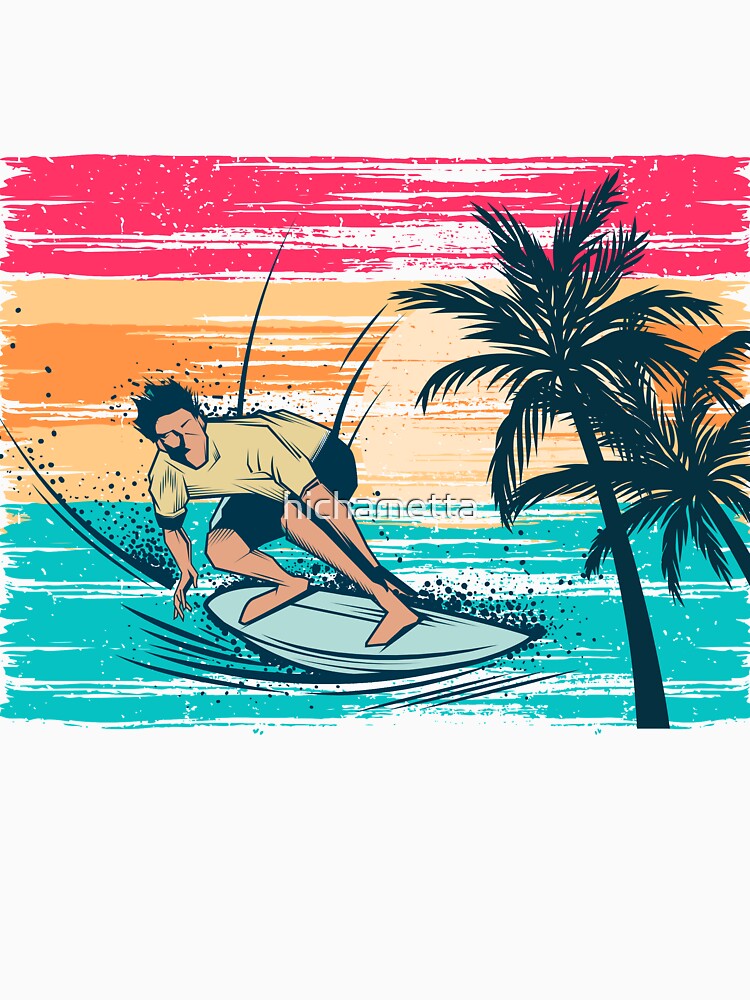 beach time surfing by hichametta