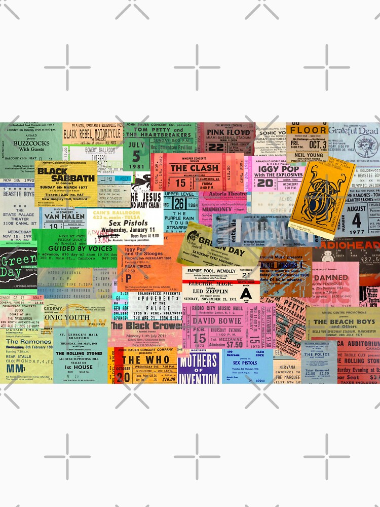 I miss concerts - ticket stubs by Iheartrecords