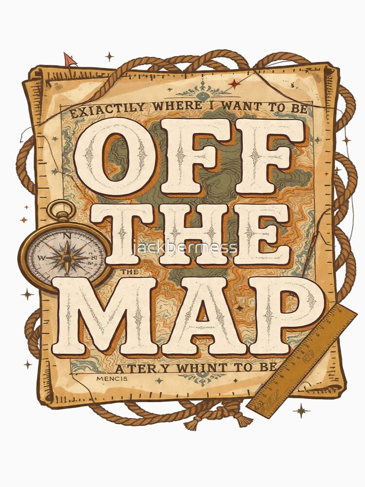 Off The Map Vintage Adventure by jackbermess