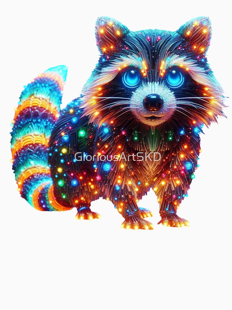 Wondering Racoon by GloriousArtSKD