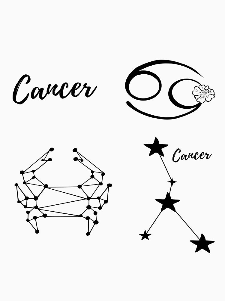 Sticker pack Cancer star sign by DahliaBlanche