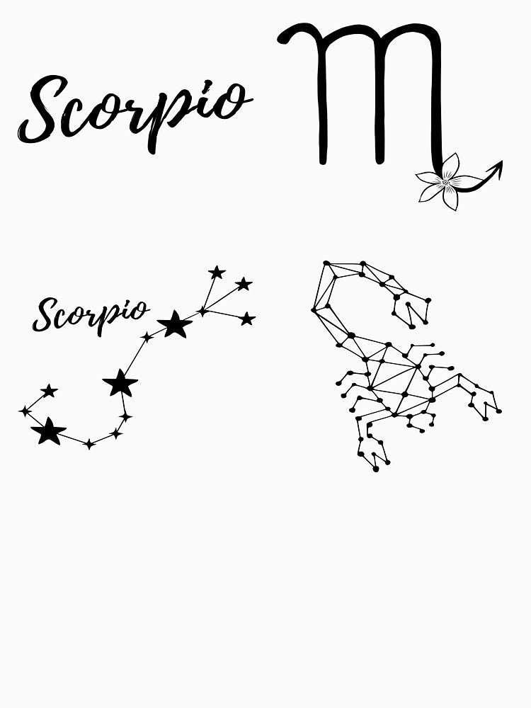 Sticker pack Scorpio star sign by DahliaBlanche