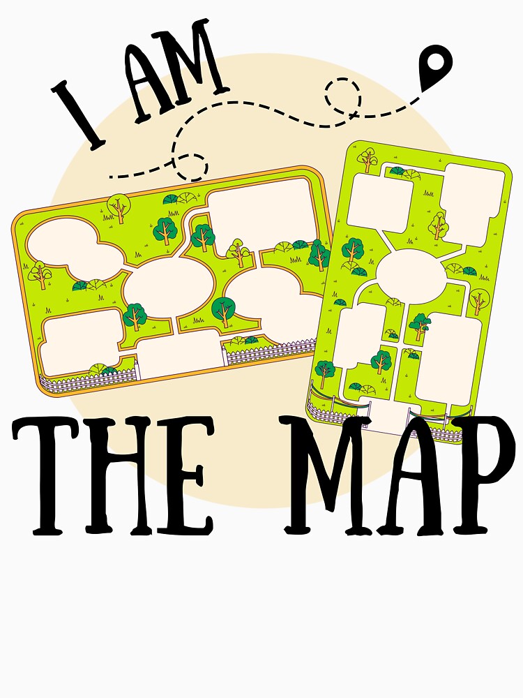 I am the map theme park group vacation shirt by LAJdesigns