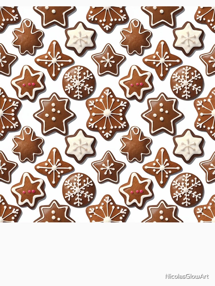 Christmas Cookies Gingerbread by NicolasGlowArt