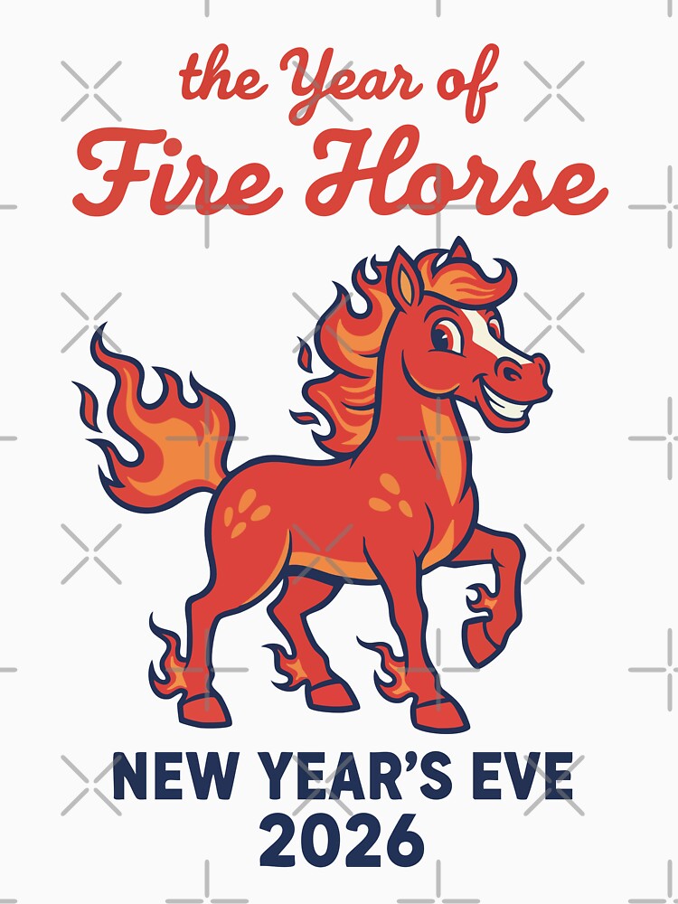 The Year of Fire Horse New Year's Eve 2026 by LuminOrb