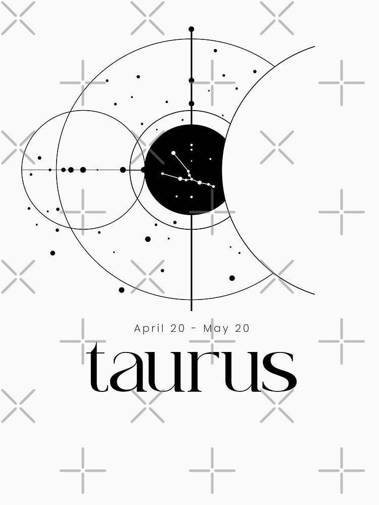 Minimalist Taurus Star Constellation Zodiac Sign Constellation Astrology  Aesthetic by VermintStudio
