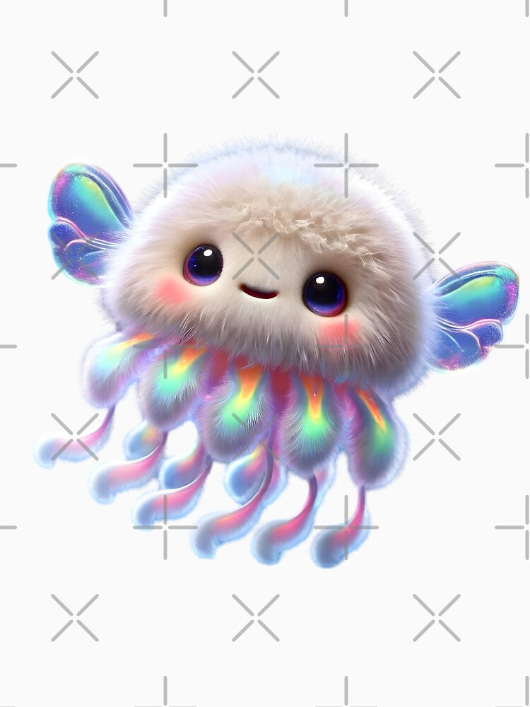 Pastel Jellyfish Magic by AI-Only Creations