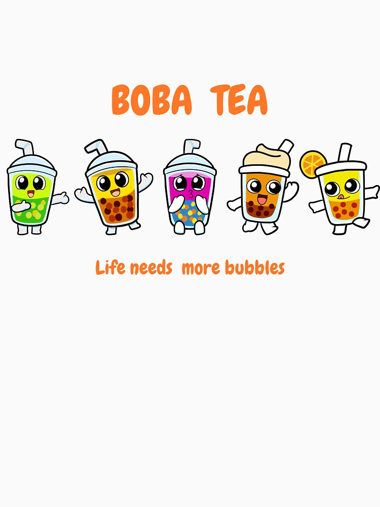 Boba Tea - Life needs more bubbles by Dragon-Act-Art