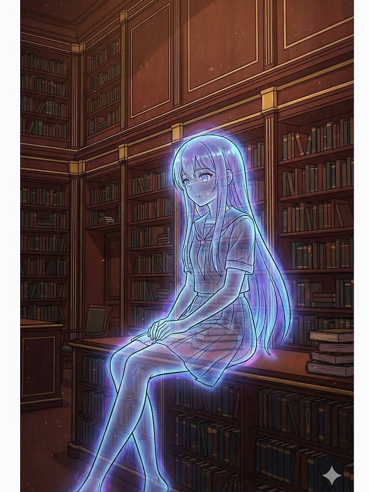 Ghost in the Library - Haunted Dark Academia by Midnight Replay