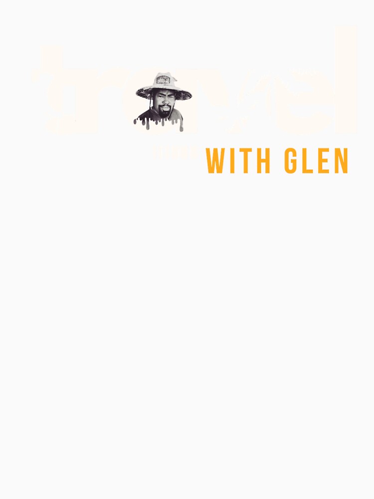 Travel With Glen V2 – Signature Travel Portrait Art | Adventure, Explorer & World Traveler Design by buycostarica