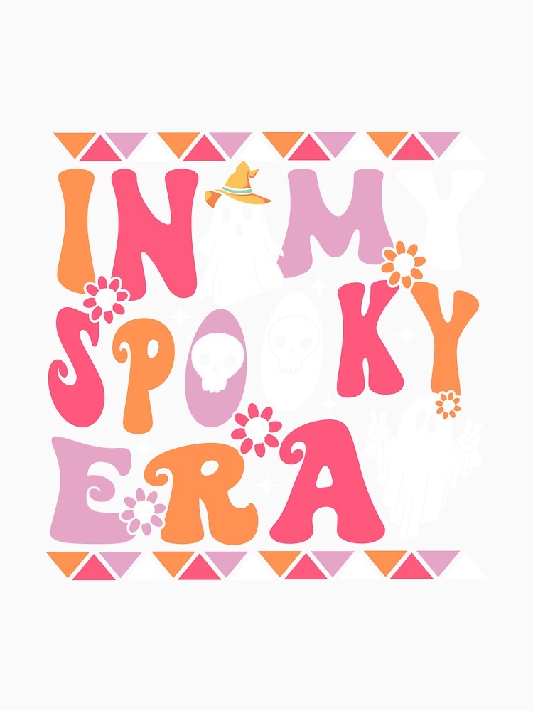 In My Spooky Era Groovy Hippie Halloween Ghost by SuchCuteThings