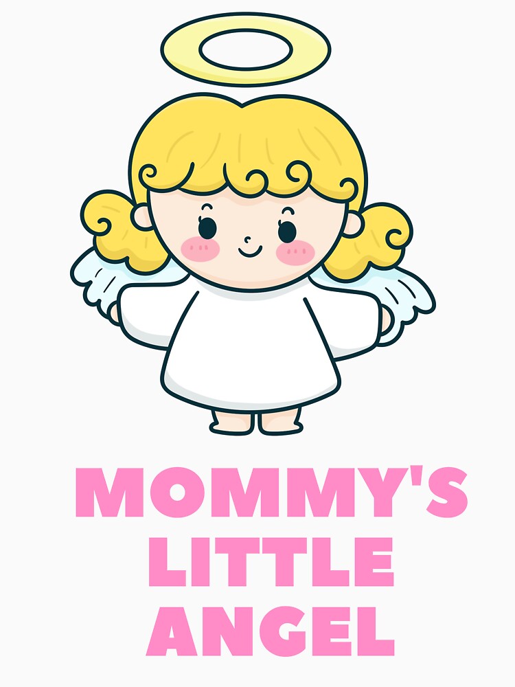 Mommy's Little Angel Pink by BoomBoomBaby