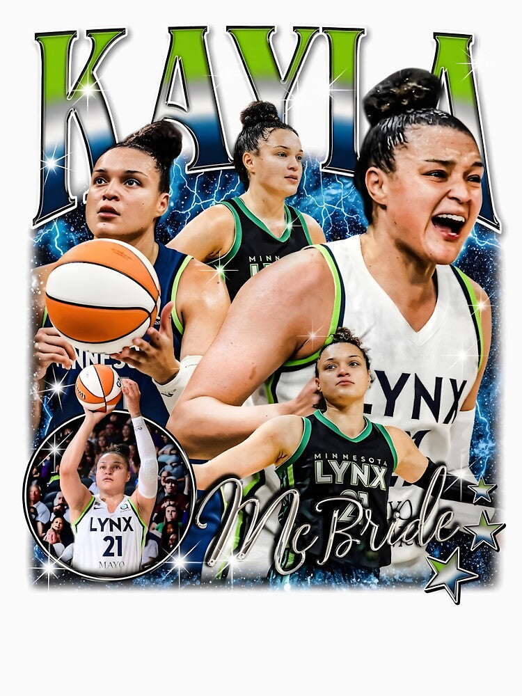Kayla McBride 21 Bootleg Minnesota Women Basketball by DREFUSEs