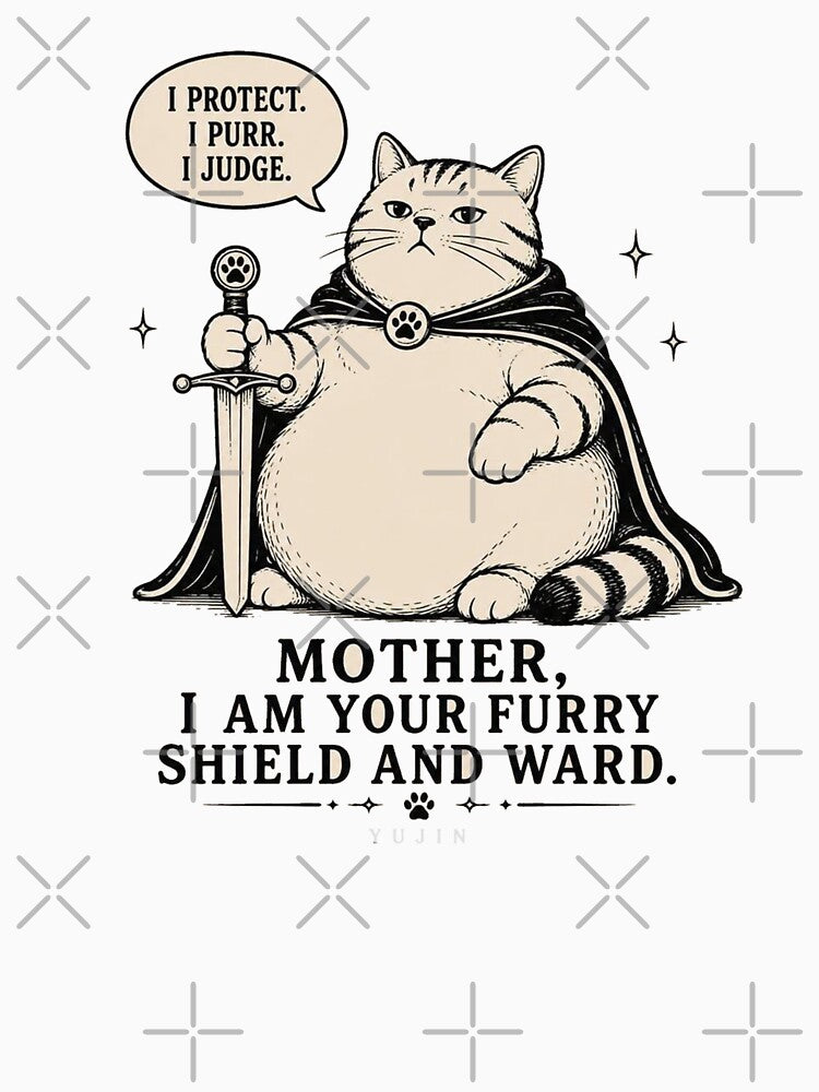 I Protect. I Purr. I Judge. by Mystic & Celestial Art