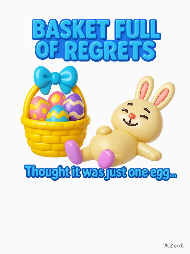 Basket Full of Regrets - Funny Easter Bunny Meme by McZerrill
