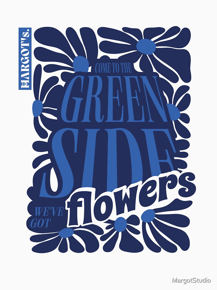 Flower Power Hippie Typography by MargotStudio