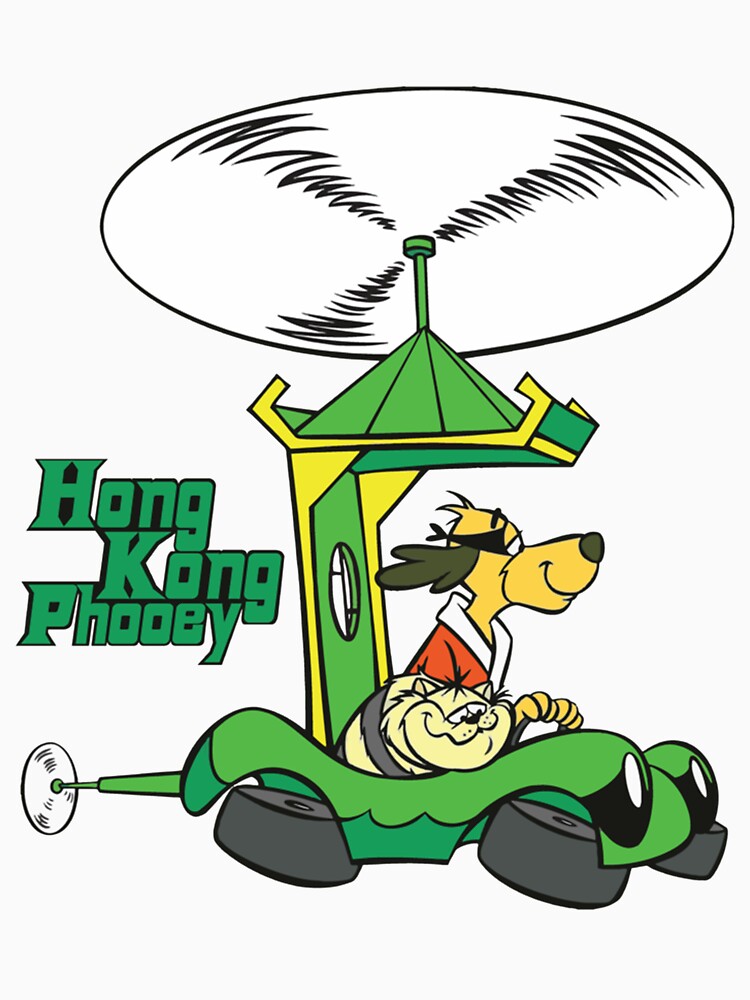 Helicopter Hong Kong Phooey of kung fu by Michael1Covert