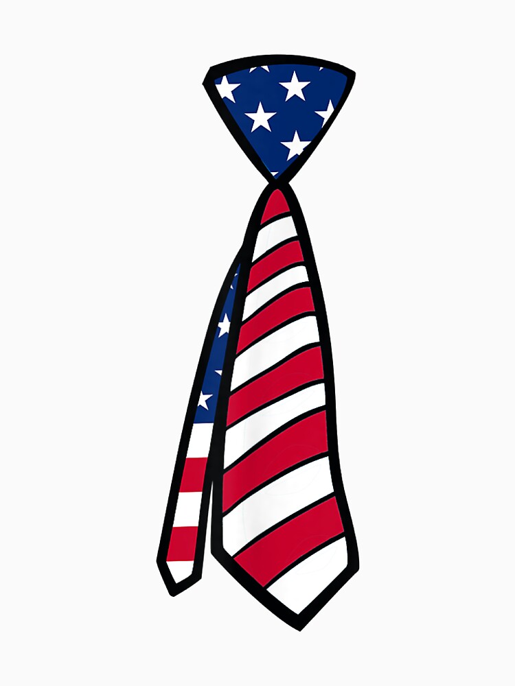 Patriotic American Independence Krawatte by VargasParis