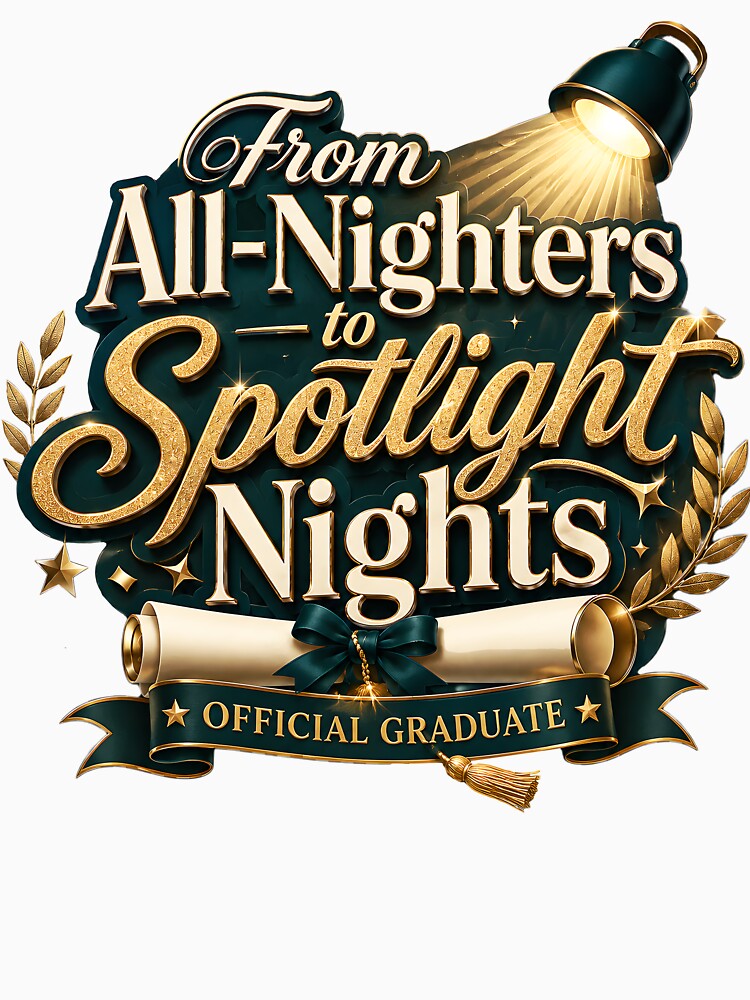 Spotlight Nights Graduate Motivation Design by Ned_Studio